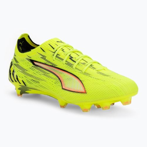 Football boots PUMA Ultra 6 Ultimate FG yellow alert/puma black/glowing red/lime squeeze