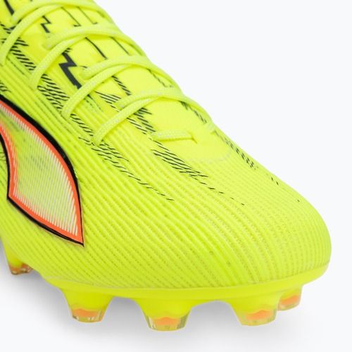 Football boots PUMA Ultra 6 Ultimate FG yellow alert/puma black/glowing red/lime squeeze