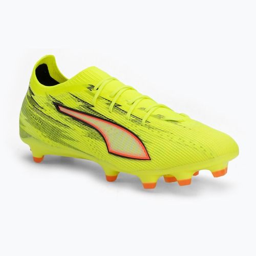 Football boots PUMA Ultra 6 Pro FG/AG yellow alert/puma black/glowing red/lime squeeze