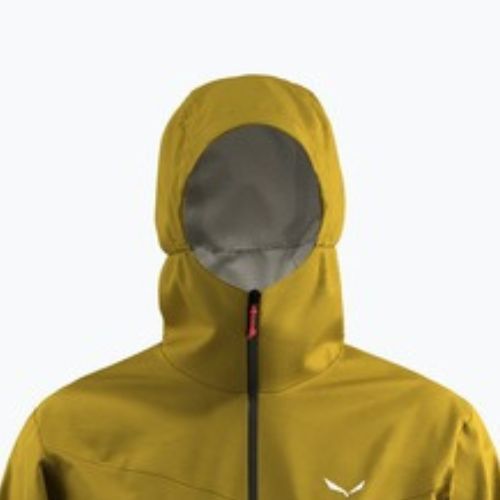 Men's rain jacket Salewa Puez Aqua 4 PTX 2.5L olive oil/0910