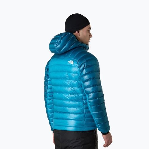 Men's down jacket The North Face Summit Breithorn Hoodie meridian blue/dusk blue
