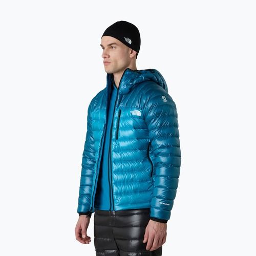 Men's down jacket The North Face Summit Breithorn Hoodie meridian blue/dusk blue