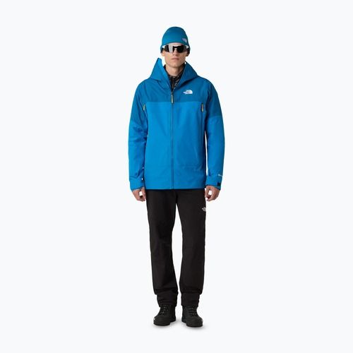 Men's rain jacket The North Face Jazzi 3L Gtx skyline blue/adriatic blue