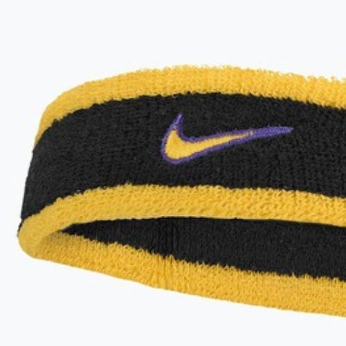 Headband Nike Swoosh Classic Headband black/court purple/university gold