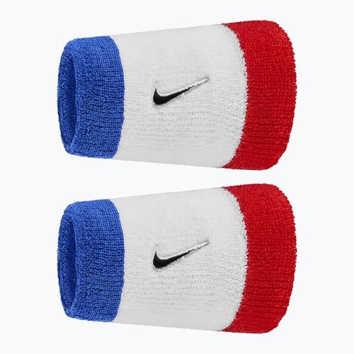 Wristbands Nike Swoosh Classic Doublewide Wristbands 2 pcs. game royal/university red/black