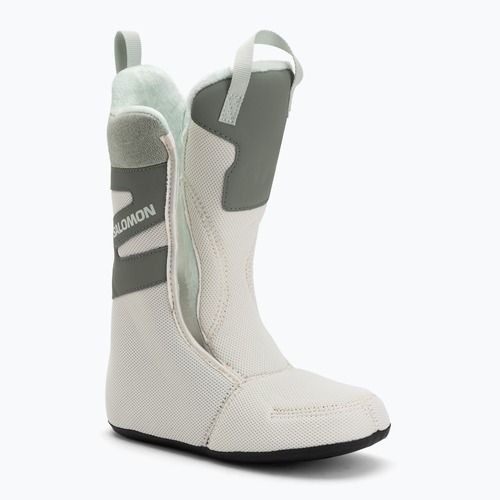 Women's snowboard boots Salomon Kiana Dual Boa W vanillaice/agave green/clearly aqua