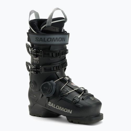 Women's ski boots Salomon S/Pro Supra Boa 85 W black/black/light bronze met