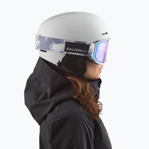 Ski goggles Salomon S/View 3 ice flow/ml light blue
