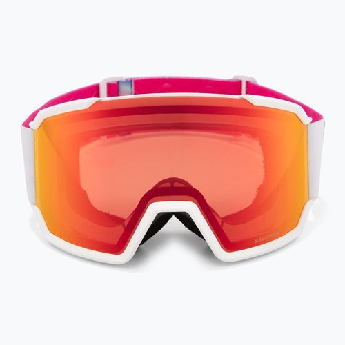 Ski goggles Salomon S/View 3 white/ml mid red