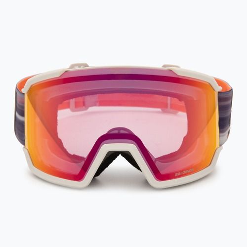 Ski goggles Salomon S/View 3 Photo rainy day/ml red