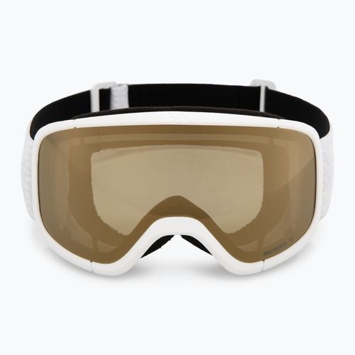 Children's ski goggles Salomon Lumi Acces Jr white/flash gold