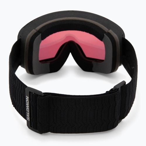 Ski goggles Salomon Sentry Pro Sigma black/sigma poppy red