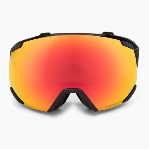 Children's ski goggles Salomon Radium black/mi mid red