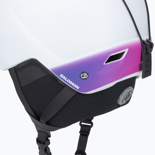 Ski helmet Salomon Pioneer LT Pro white
