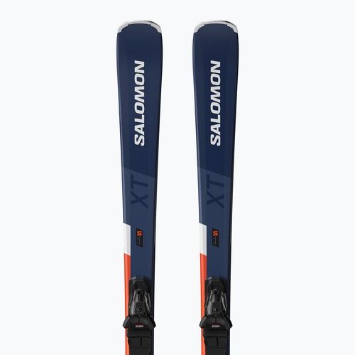 Alpine skis Salomon S/Max 6 XT + bindings M10 GW silver/legion blue met/fiery coral