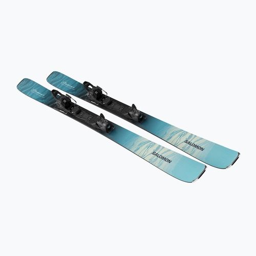 Women's alpine skis Salomon Stance W 80 + bindings M10 GW alaskan blue/porcelain/lime cream
