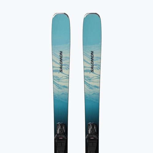Women's alpine skis Salomon Stance W 80 + bindings M10 GW alaskan blue/porcelain/lime cream