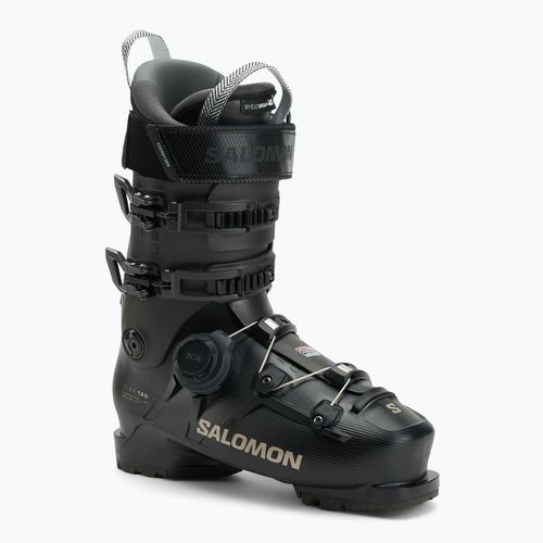 Men's ski boots Salomon S/Pro Supra Boa 120 GW black/beluga met./titanium met. pd