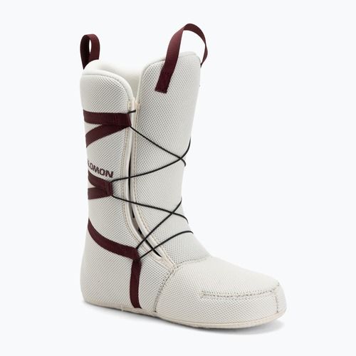 Women's snowboard boots Salomon Pearl Boa W tawny port/tawny port/vanilla ice