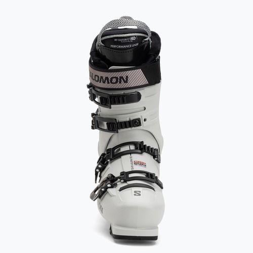 Women's ski boots Salomon S/Pro Supra 100 W GW gray aurora/black/pinkgold met.