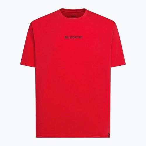 Men's T-shirt La Sportiva Moon Climb mountain red