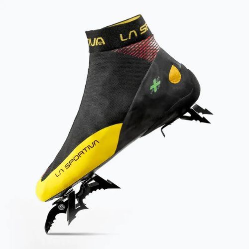 Climbing shoes La Sportiva Mega Ice Evo black/yellow