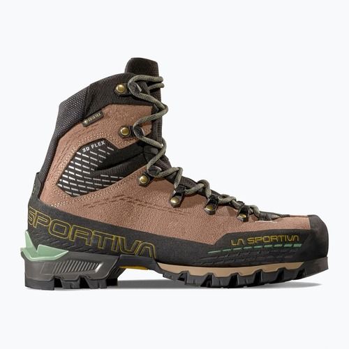 Women's mountaineering boots La Sportiva Trango Alpine Gtx sand dune/aspen green