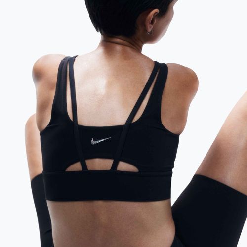 Training bra Nike Zenvy Medium-Support black/sail
