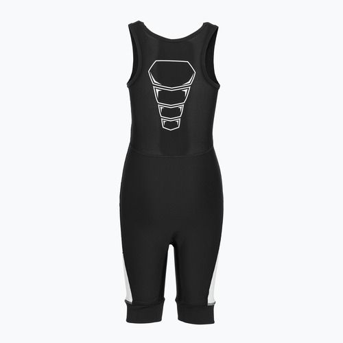 Children's wrestling singlet Nike Grappler Elite Singlet Youth black/white