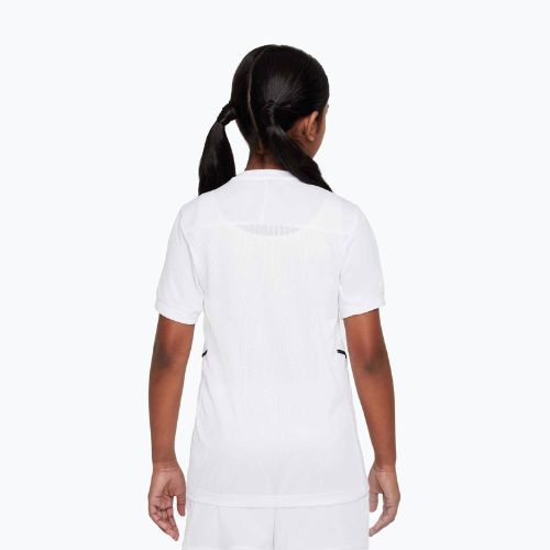 Children's football T-shirt Nike Academy Dri-Fit Jr white/white/black/black
