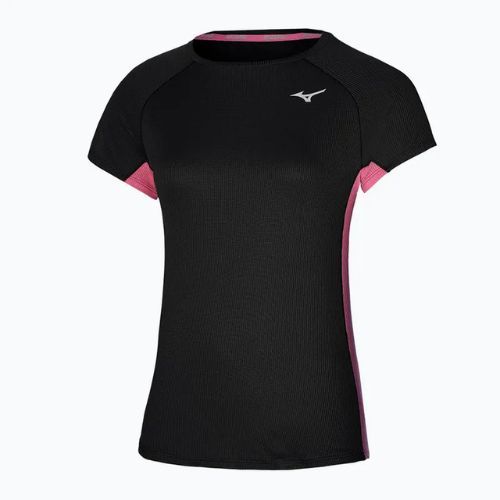 Women's running top Mizuno DryAeroFlow Tee black