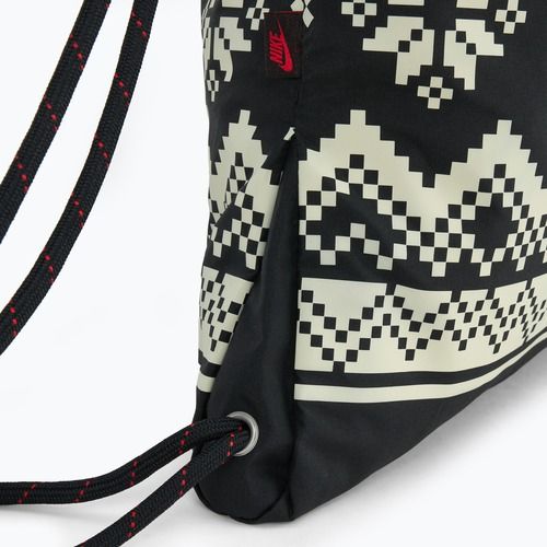 Bag Nike Heritage 13 l black/coconut milk/university red