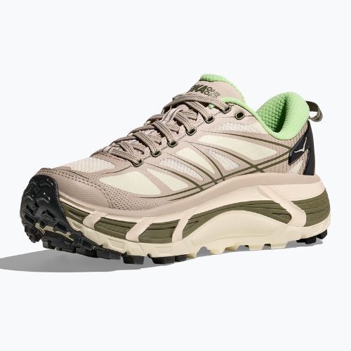 HOKA Mafate Speed 2 shoes putty/eucalyptus