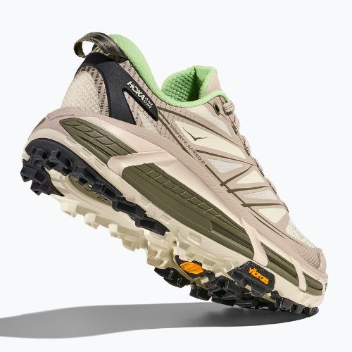 HOKA Mafate Speed 2 shoes putty/eucalyptus