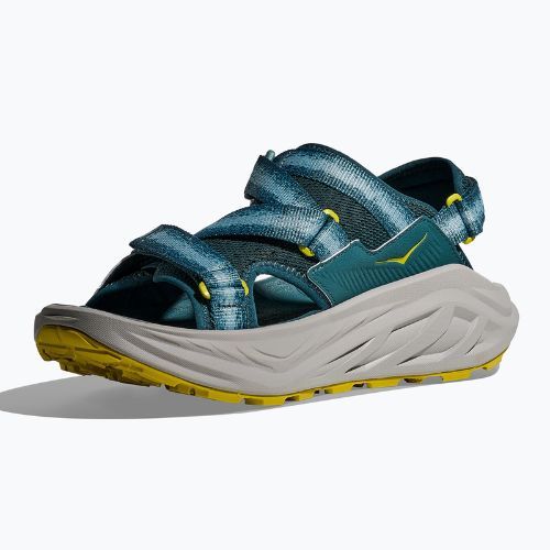 Men's sandals HOKA Infini Hike TC green/sea moss/oat milk