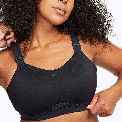 Training bra Nike Alpha High-Support black/black/dark smoke grey/dark smoke grey