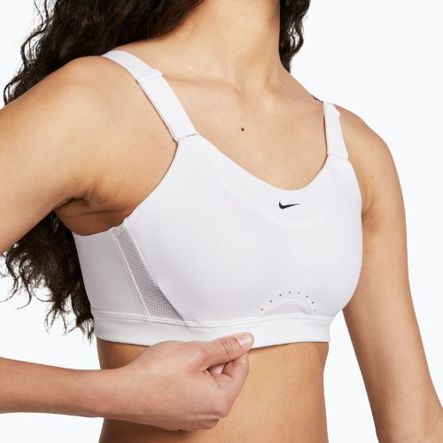Training bra Nike Alpha High-Support white/white/stone mauve/black