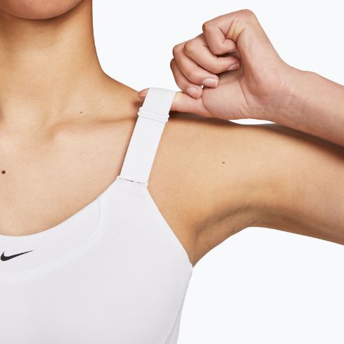 Training bra Nike Alpha High-Support white/white/stone mauve/black