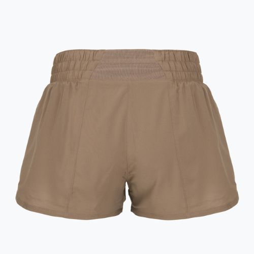 Women's shorts Nike One Dri-Fit 3" mink brown/reflective silver