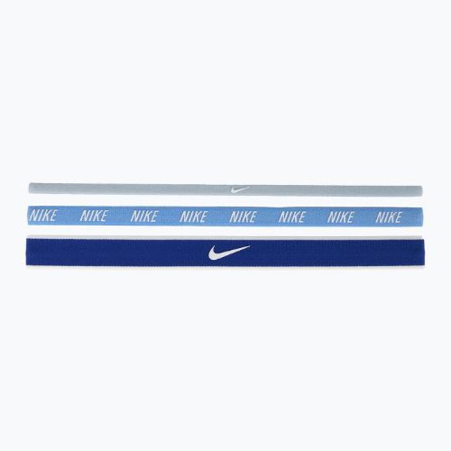 Headbands Nike Mixed Width Headband 3 pcs. light armory blue/university blue/white