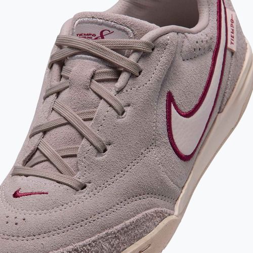 Children's football boots Nike Tiempo Streetgato Premium Jr moon particle/team red/chalk