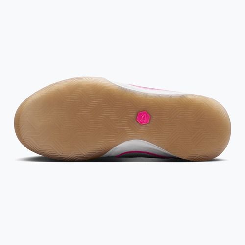 Children's football boots Nike Tiempo Streetgato Jr white/pink blast/racer blue