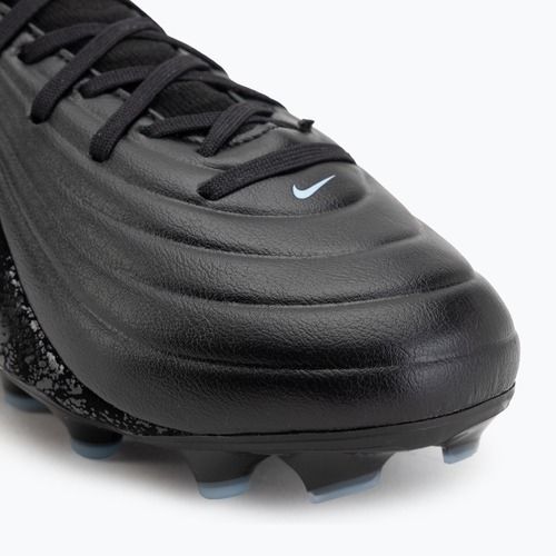 Children's football boots Nike Tiempo Maestro Academy Jr FG/MG black/ice blue