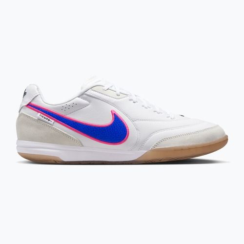 Men's football boots Nike Streetgato white/pink blast/racer blue