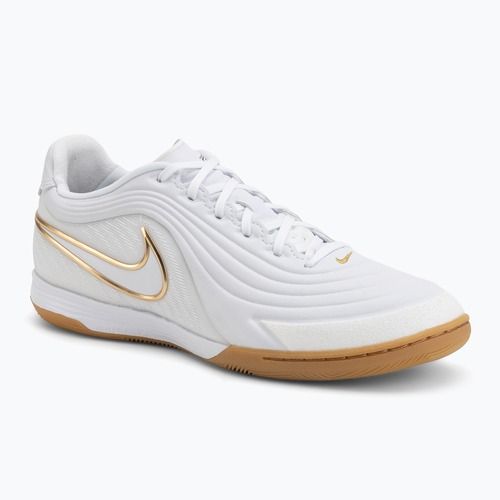 Men's football boots Nike Tiempo Reactgato IC white/metallic gold
