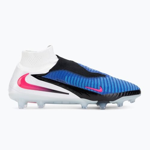 Men's football boots Nike Phantom 6 High Elite AG racer blue/white/pink blast