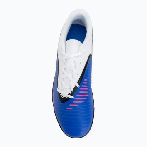 Men's football boots Nike Phantom 6 Low Club TF racer blue/white/pink blast