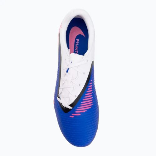 Men's football boots Nike Phantom 6 Low Academy SG racer blue/white/pink blast