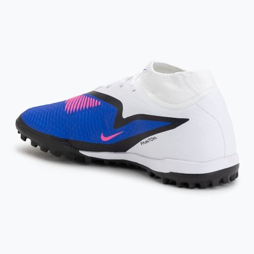 Men's football boots Nike Phantom 6 High Academy TF racer blue/white/pink blast
