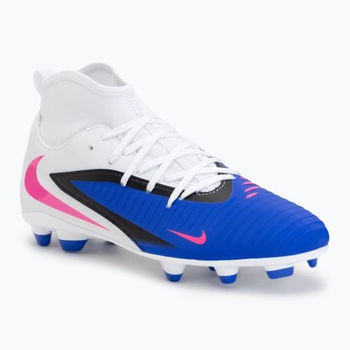 Men's football boots Nike Phantom 6 High Club FG/MG racer blue/white/pink blast